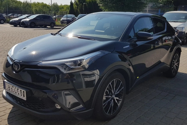 Toyota C-HR cena 99000 przebieg: 59600, rok produkcji 2018 z Szczecin małe 106